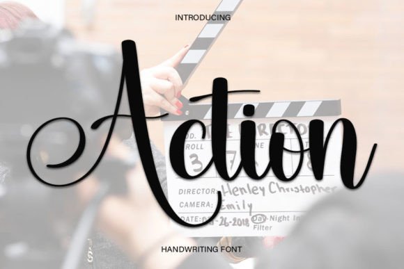 Action: A Script Font for Real-World Design
