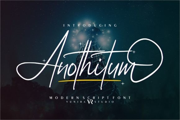 Anothitum: A Font for Polished Branding