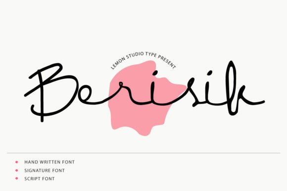 Berisik: A Signature Font for Editorial Design