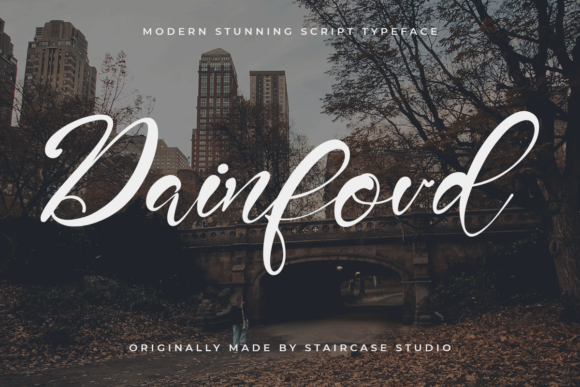 Dainford Font: Elegant Script for Web Design