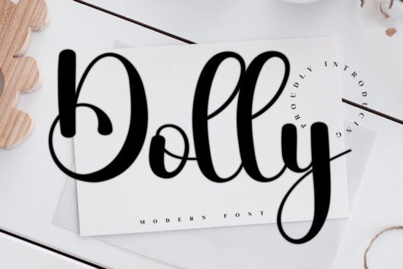 Dolly: A Stylish Script Font for Marketers