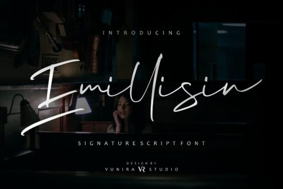 Emillisin: A Beautiful Script Font for Branding