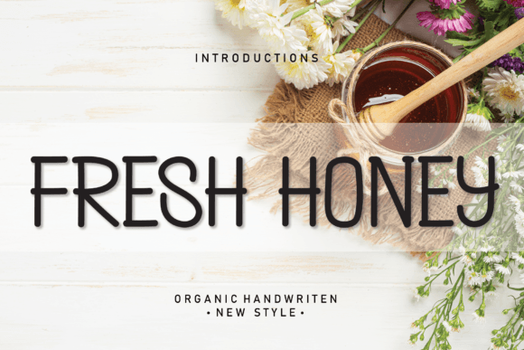 Fresh Honey Font: A Handwritten Touch