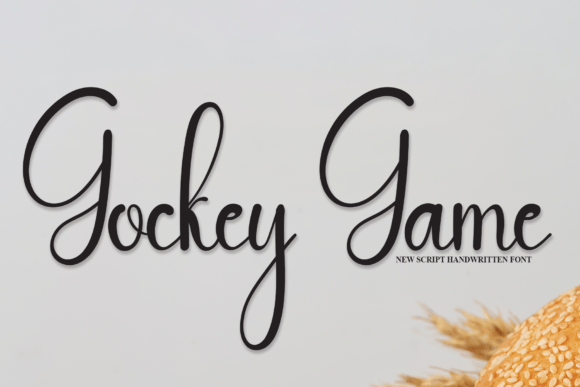 Gockey Game Font: A Handwritten Touch
