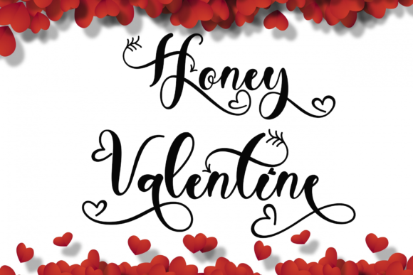 Honey Valentine Font for Business