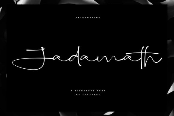 Jadamath: A Flowing Script Font for Web Design