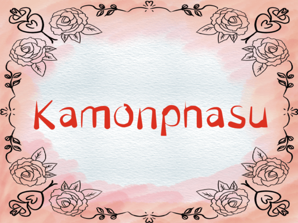 Kamonphasu: A Font That Adds Personality to Your Business