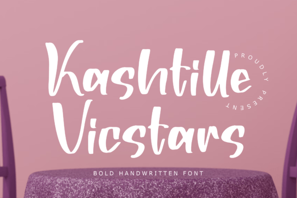 Kashtille Vicstars – A Bold Font for Business