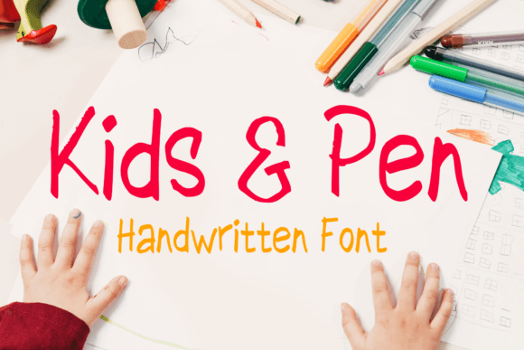 Kids Pen: A Playful Font for Creative Projects