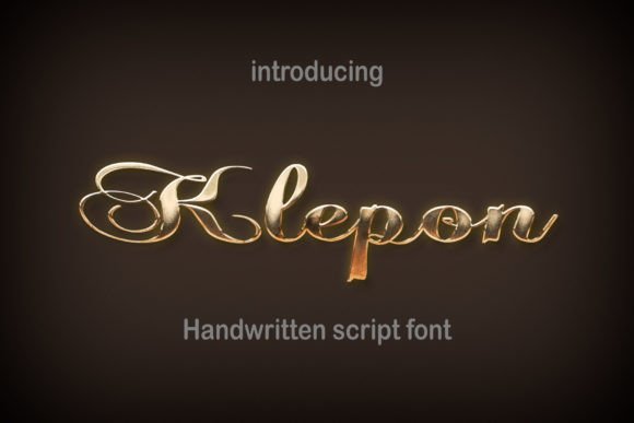 Klepon: A Stylish Script for Digital Campaigns