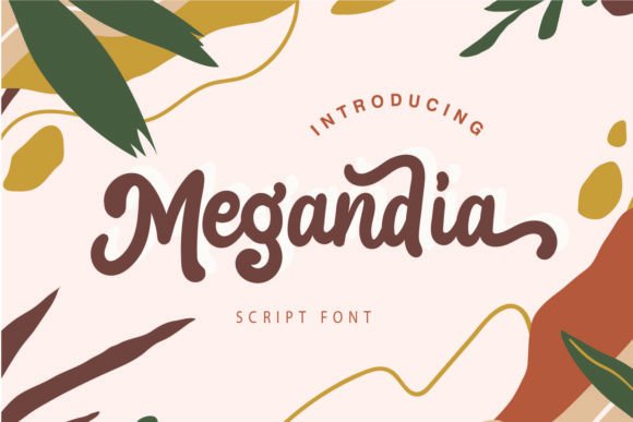 Megandia: A Script Font for Web Design