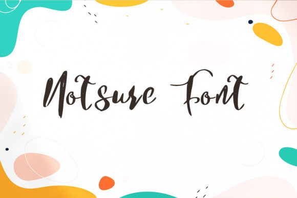 Notsure Font: Elegant Script for Business