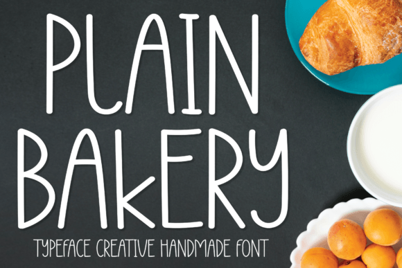 Plain Bakery Font for Editorial Design