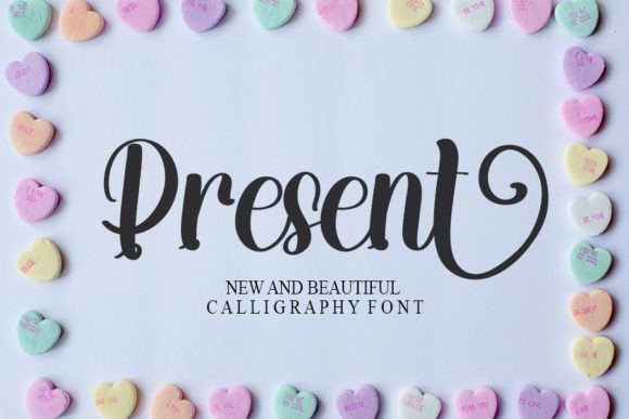 Present: A Handwritten Font for Campaigns