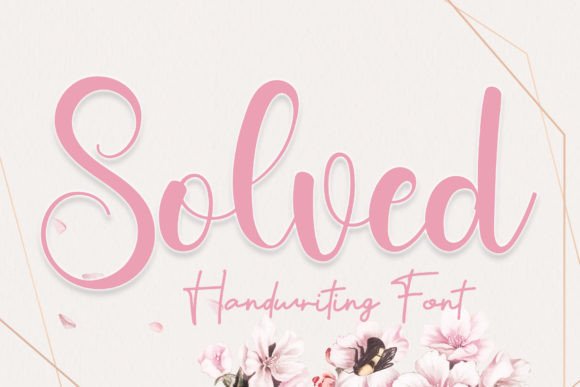 Solved: A Simple Handwritten Font