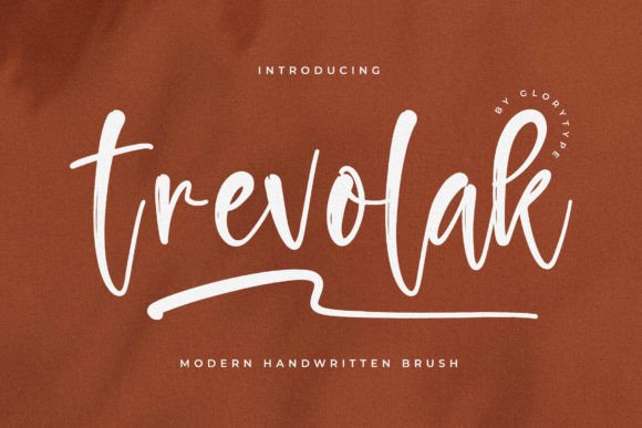 Trevolak: A Modern Handwritten Font