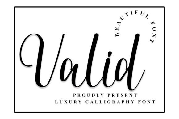 Valid: A Beautiful Handwritten Font