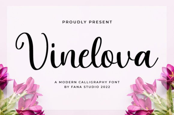 Vinelova: A Stylish Font for Campaign Design