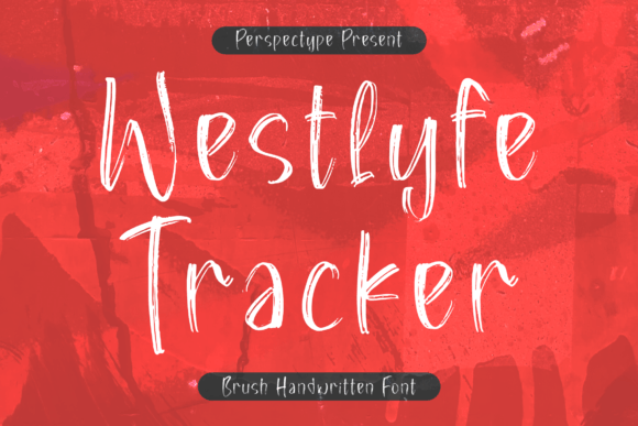 Westlyfe Tracker – A Handwritten Font for Marketing
